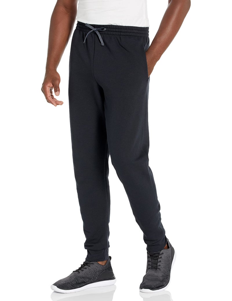 Jerzees Men's NuBlend Fleece Joggers & Sweatpants, Joggers-Black, Small - Image 1